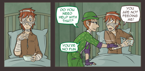 Lost and Found (Riddler/Scarecrow) -  Page 10First page | Previous pageJon never asked to be part of