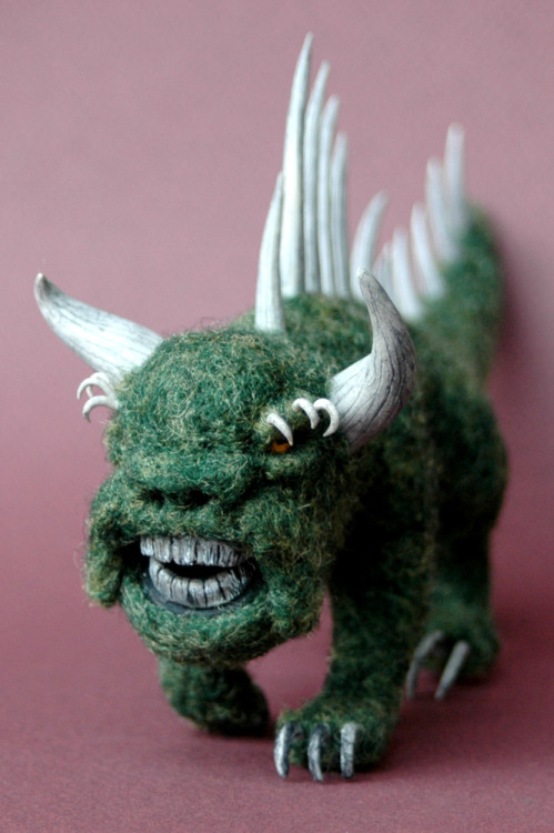 Porn photo stabwool:  This is a hodag that I made for