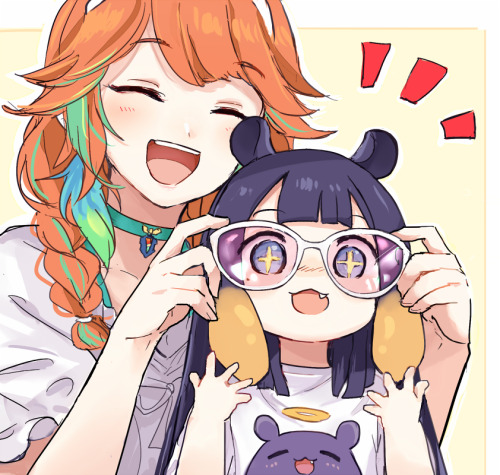 Kiara and smol Ina [Hololive]