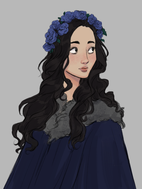lyanna-stark: Lyanna had only been sixteen, a child-woman of surpassing loveliness.Lyanna Stark by t