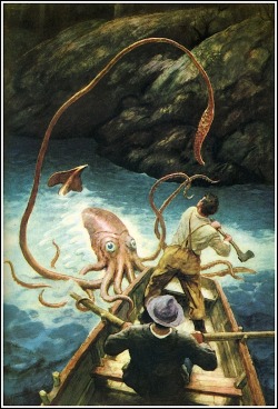 N.C. Wyeth illustration from The Anthology of Children’s Literature (1940)