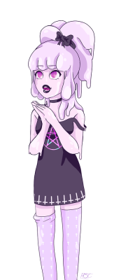 miss-sophie-cerise:small pastel goth slime