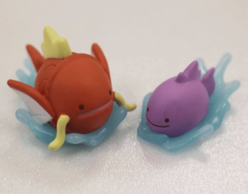 retrogamingblog - Ditto Transform Figures released by the Pokemon...