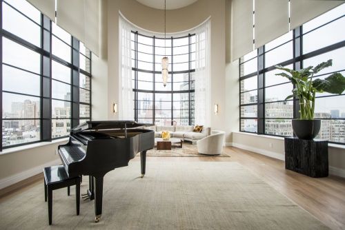 $29million Duplex penthouse in SoHo via reddit Best to probably ignore the furniture which is clearl