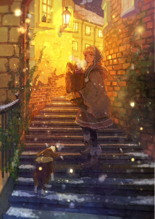 Comfy Winter Wallpapers • Seasonal • Anime • HD