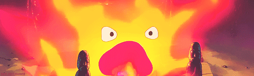  Favorite Characters » Calcifer the Fire Demon (Howl’s Moving Castle)       
