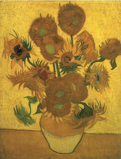 goodreadss: Vincent van Gogh   Sunflowers 1889