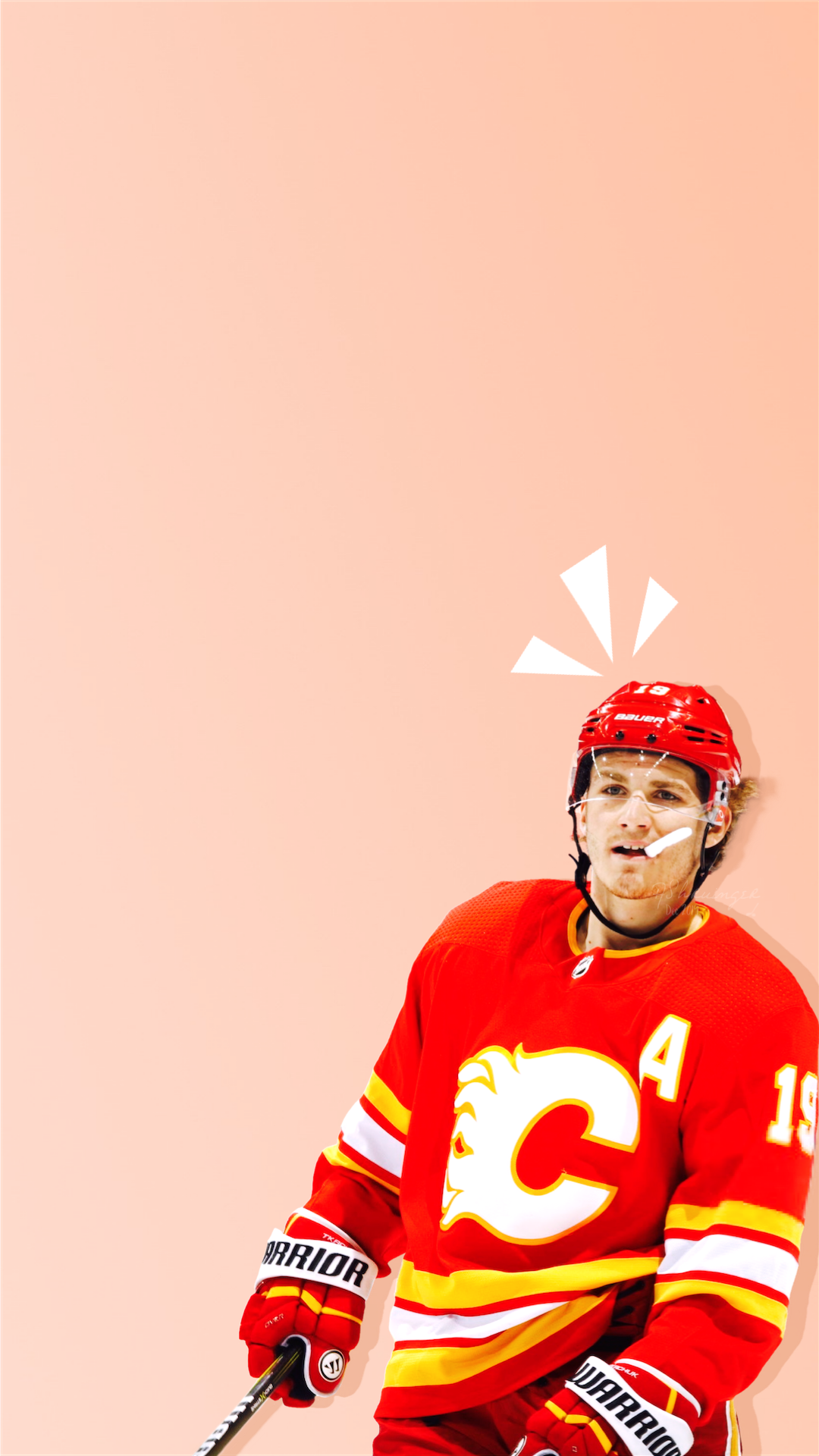 Where Hockey Meets Art — wallpapers • matthew tkachuk + light minimalist