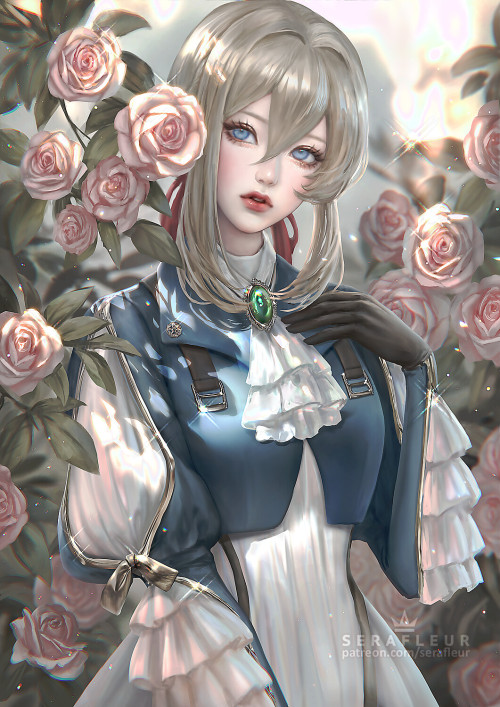 Violet Evergarden Abigail Diazwww.artstation.com/artwork/d8DgkA 