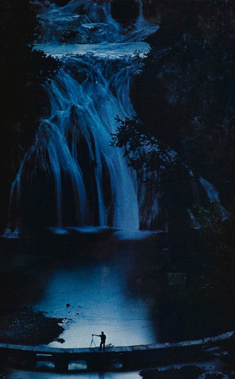 The waters of Honey Creek slip over Turner Falls in the Arbuckle Mountains, Oklahoma National Geogra