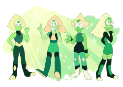 fishervk:  alternate regenerations for the homeworld gems! i looove designing alt outfits, so i’m super glad there’s a mechanic for them in this show. i’ve also redesigned the crystal gems, and the whole set is available as individual prints or