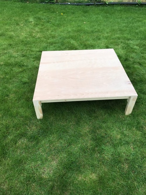 Base of the Gunge Tank under construction.