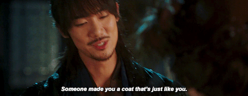 wooyoungbby:“It was snowing, the hotel was packed and I got a new coat.”