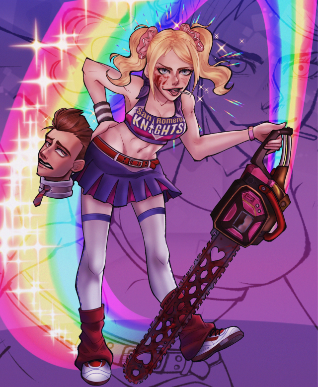 lollipop chainsaw - juliet starling fanart by ruggone! by Ruggone