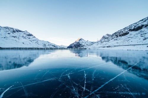 frozen water