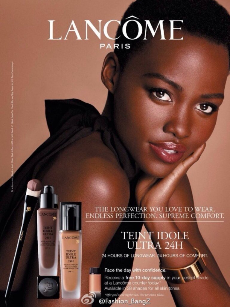 Lupita Nyong'o - Lancôme - Teint Idole Ultra 24h @ Divulgação