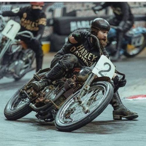 harley davidson motorcycle racer