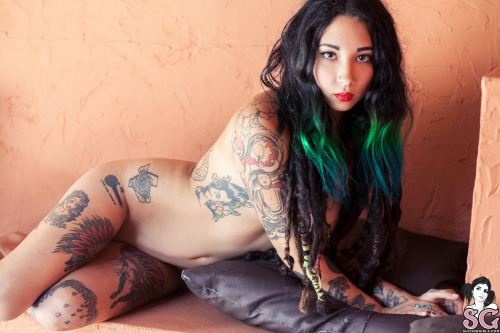 Porn photo past-her-eyes:  Galaxy Suicide  galaxy.suicidegirls.com