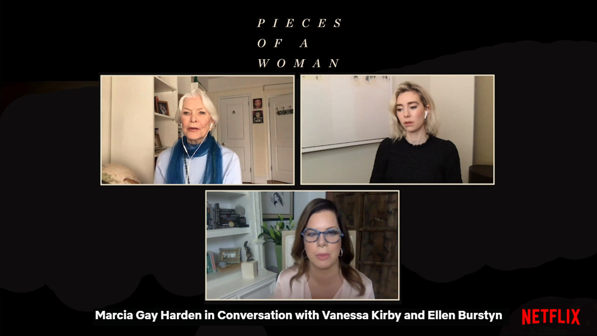 Vanessa Kirby and Ellen Burstyn Interview for 'Pieces of a Woman