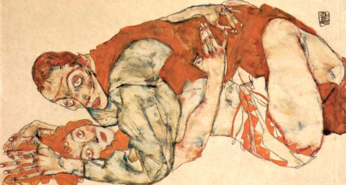 ILLUSTRATION AND PAINTINGS BY EGON SCHIELE (1890 – 1918)