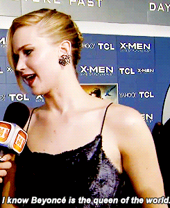 jenniferlawrencedaily:  You’re the sexiest woman in the world. Is there a lot of pressure that comes with that? 