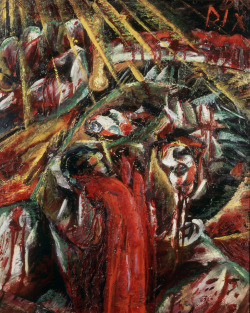 amare-habeo:  Otto Dix- Dying warrior (Sterbender Krieger), 1915 Museum zu Allerheiligen Schaffhausen, Sturzenegger-Stiftung 