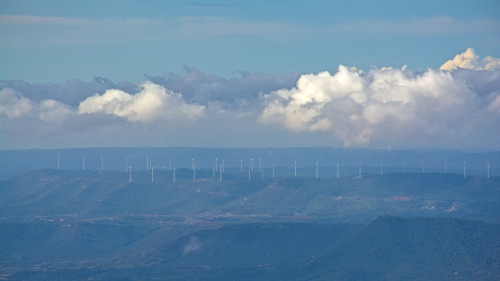 Above the clouds. Montserrat Prints avaiable in my Redbubble shop and on Wekaandemuur