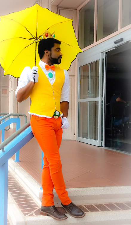 blackcosplayersofficial:Character: Prince(ss) Daisy Series: The Mario FranchiseCosplayer: @upside-ha