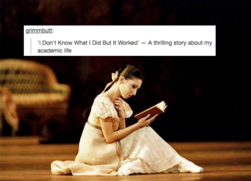 passdebourre: balletwarrior: Ballet, tumblr style 5! (x) still going strong! best post i’ve se