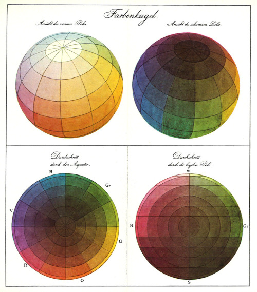 Philipp Otto Runge, Color Sphere - Farbenkugel, 1810. Via wiki