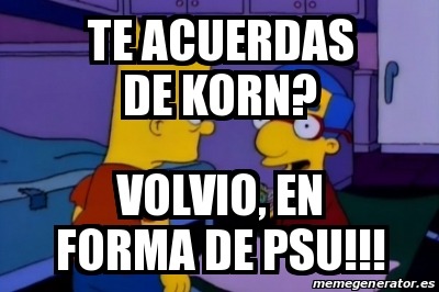  Fue la mejor manera de comenzar la psu xD 