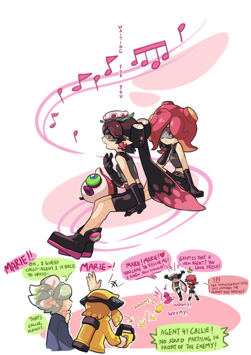 XXX gomigomipomi:  Wow, Callie and Octolings, photo