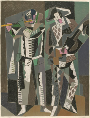 Commedia dell'Arte, 1958, Gino Severini