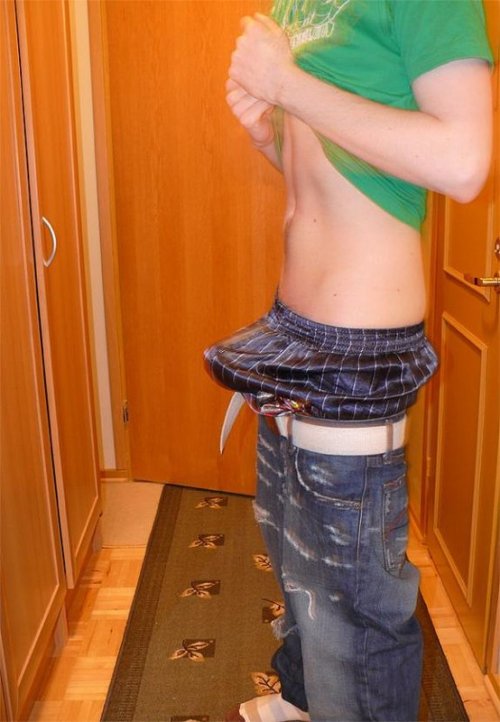 One of the very few things I like about saggers and sagging.