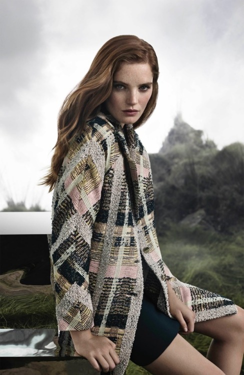 keroiam: Alexina Graham by Victor Demarchelier for Aquascutum FW2018 Campaign