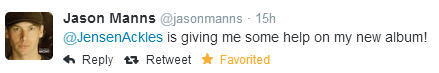 angelswatchingover:  SPN cast members already on Jason Manns’ Christmas album: