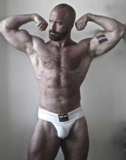 POILU BARBU JOCK STRAP !