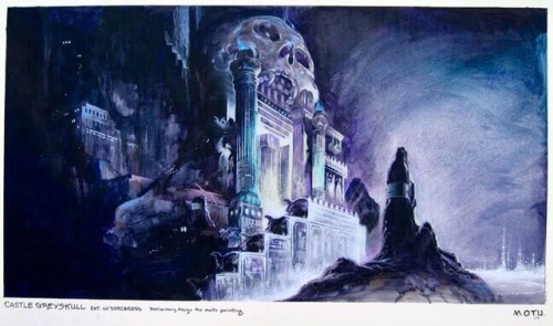 weirdlandtv:William Stout concept art for the 1987 Masters of the Universe movie.