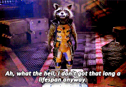 thebatmn:  Rocket Raccoon moments on the new GotG trailer. 
