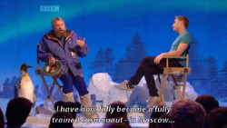 meandering-through:paperflight:  What a magnificent, magnificent man. Long live Brian Blessed! For anyone wanting to see the whole interview, you can watch it here on YouTube.   I love Brian Blessed