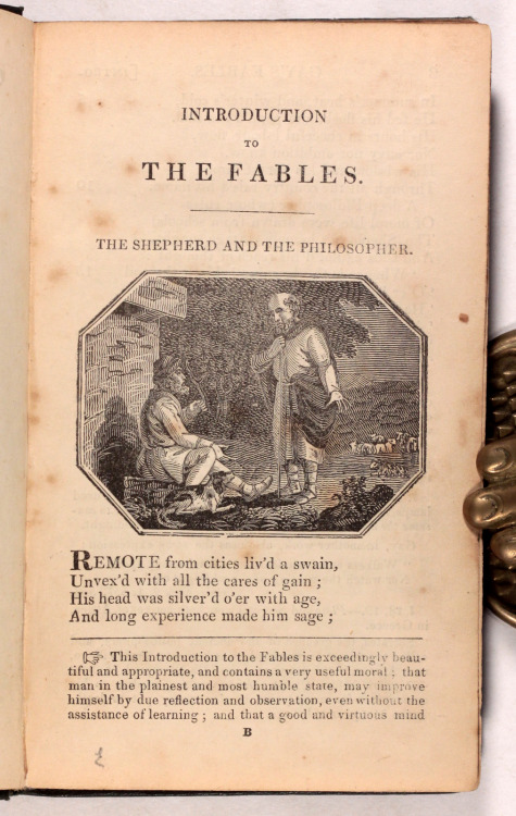 Gay’s Fables - Archdeacon Coxe London Thomas Tegg 1841 - A New Edition 