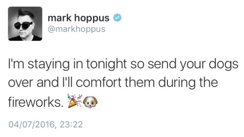 Porn sebuckstianstan:  Mark Hoppus is all of us photos