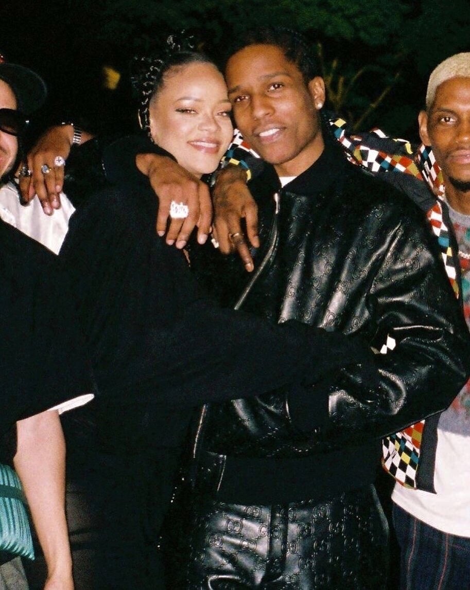 asap rocky rihanna louis vuitton