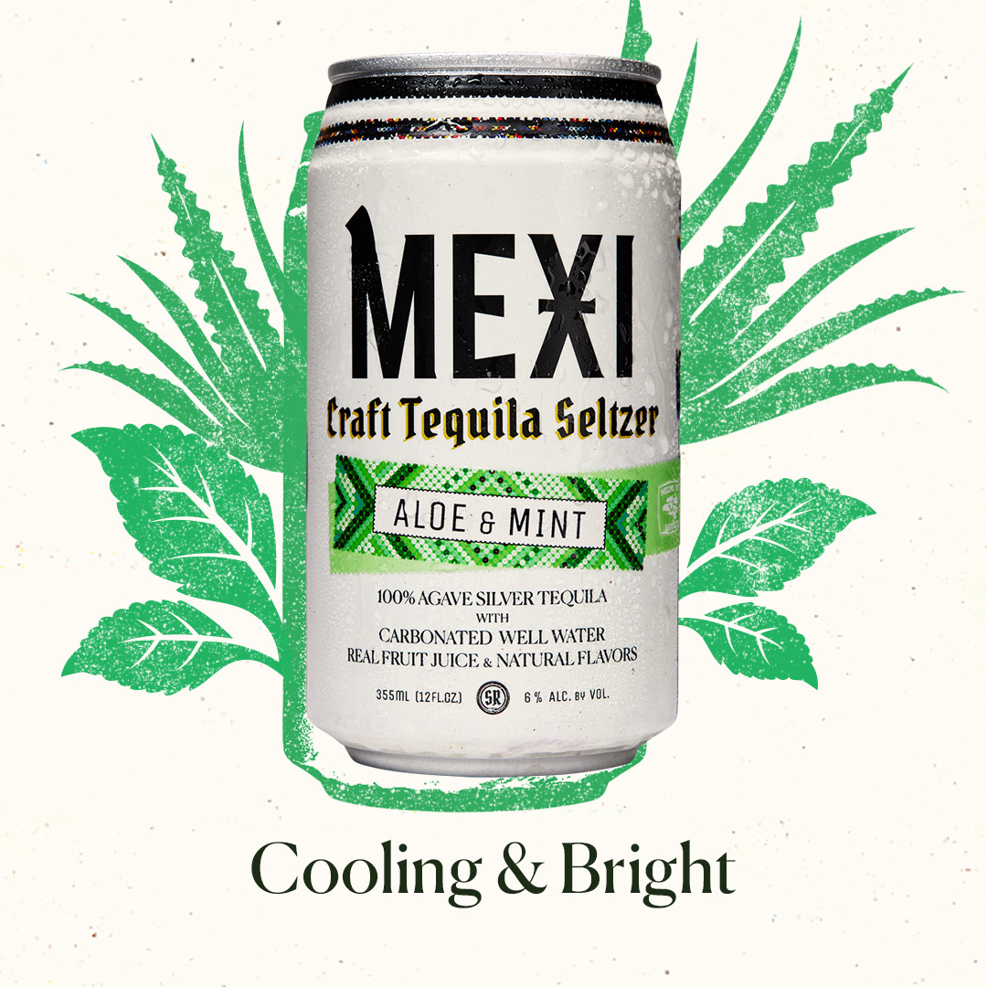 Social media assets for MEXI Craft Tequila Seltzer (Seltzer Revolutions © 2021)