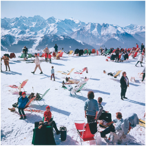 nevver:Ski party, Slim Aarons