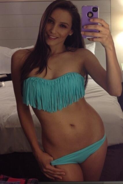 teamcelestestar:  I also lucked out cuz someone loves me n got me this sexy bikini… It matches my eyes…