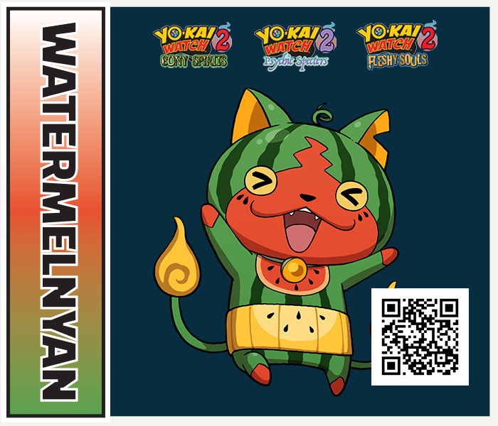 Here's Some YO-KAI WATCH 2 Fruitnyan QR Codes – NintendoSoup