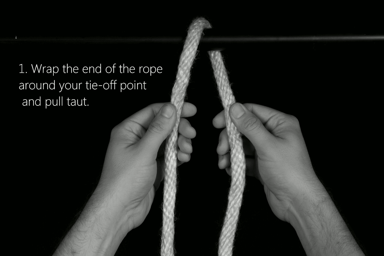 ropebondagebyahab:  Taut Line Hitch This is a fantastic knot for tying off a wrist