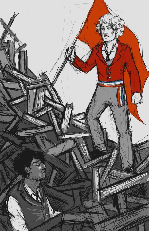 unhooking-the-stars:I should really be working on a print for class. This actually technically fits 