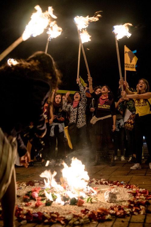 Protestas del 8 de marzo de 2019 en Quito, Ecuador.instagram / vsco / tumblr